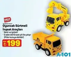BİRLİK OYUNCAK SÜRTMELİ İNŞAAT ARAÇLARI fiyat ve kampanya bilgisi